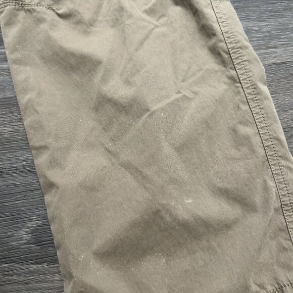 Patagonia Pants 34x31 Lightweight Hiking Straight Leg Organic Cotton Tan READ - Picture 9 of 12